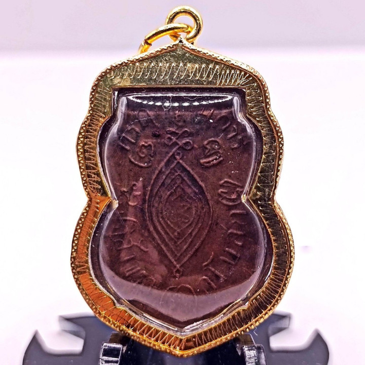 Luang Por Klan Monk Amulet Pendant 2469 BE