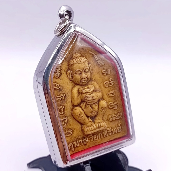 Khun Paen Phra Khunpan Amulet Stainless Steel