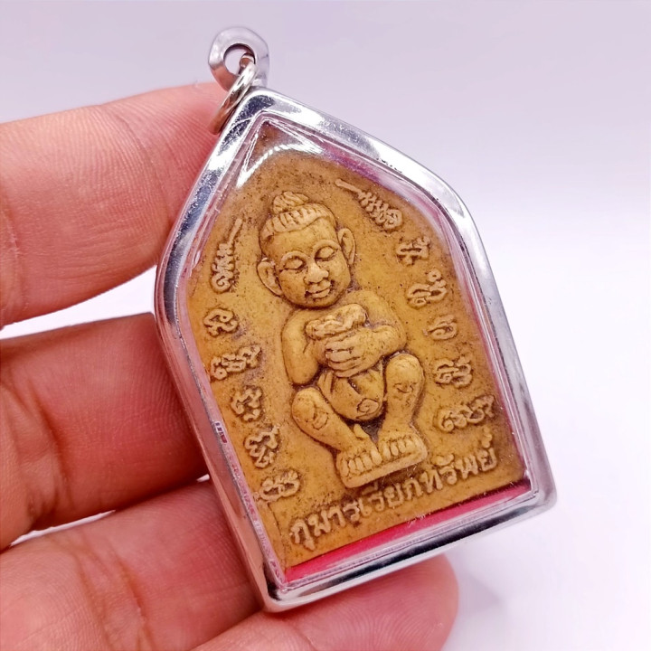 Khun Paen Phra Khunpan Amulet Stainless Steel