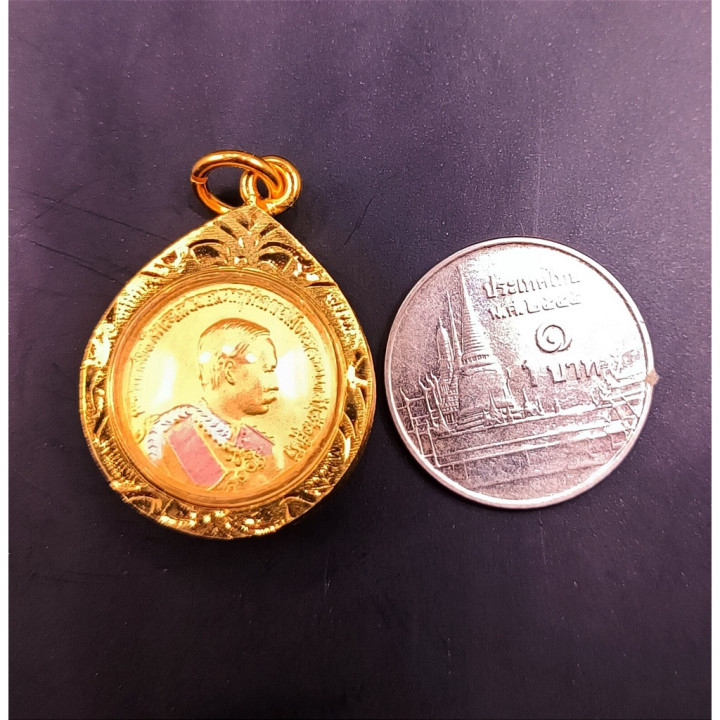 King Rama V Phra Phuttha Chinnarat Pendant