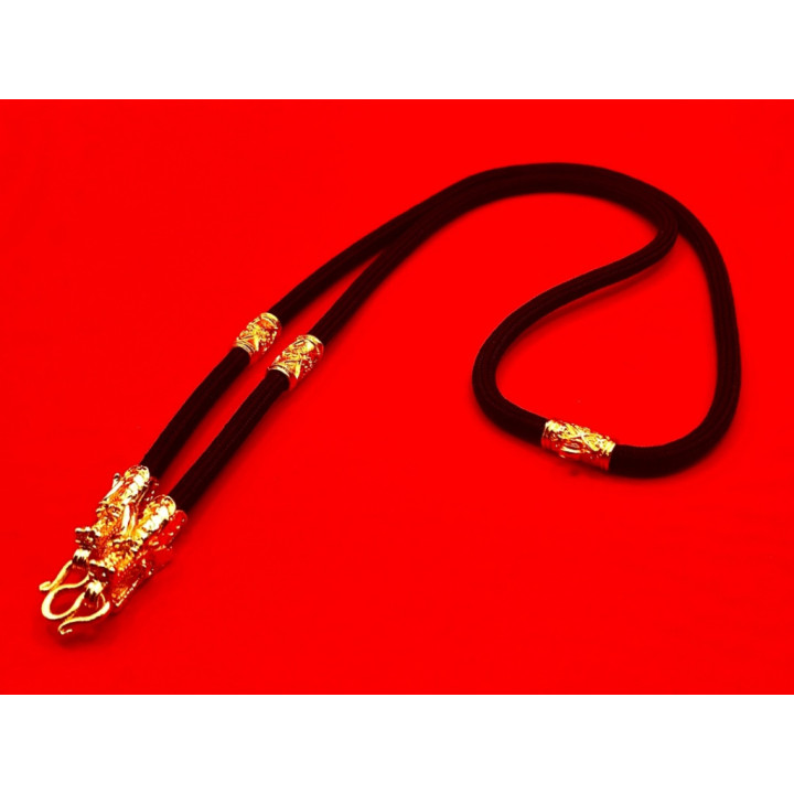 Dragon Head Rope Necklace for Amulets