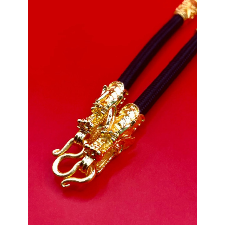 Dragon Head Rope Necklace for Amulets