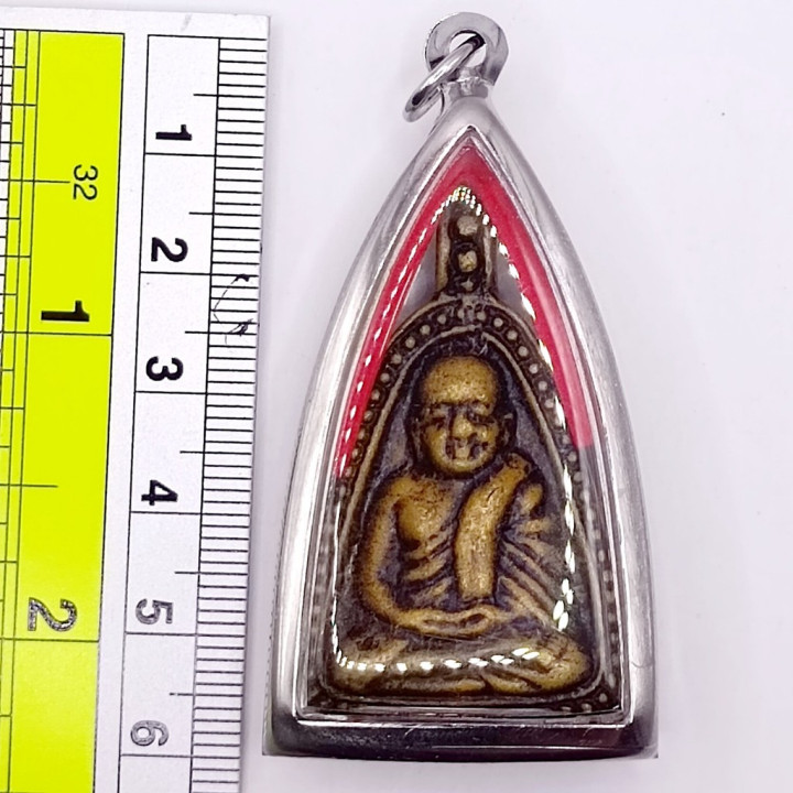 Luang Por Ngern Wat Bang Klan Copper Amulet
