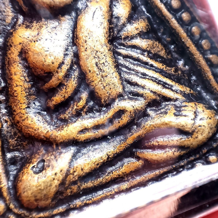 Luang Por Ngern Wat Bang Klan Copper Amulet