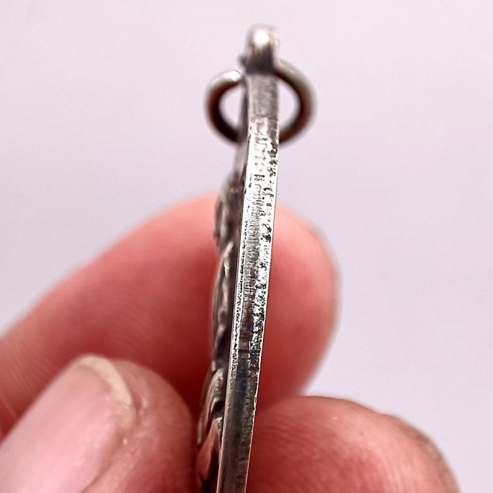 Luang Pu Tim Isariko Silver Amulet BE 2517
