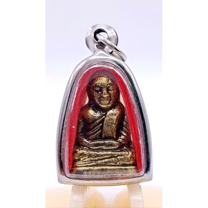 Luang Por Ngern Wat Bang Klan Metal Amulet
