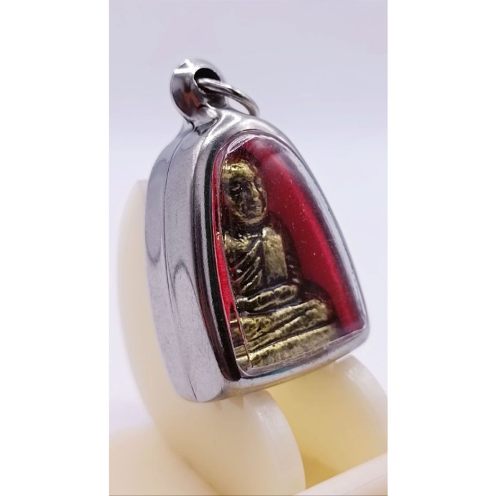 Luang Por Ngern Wat Bang Klan Metal Amulet