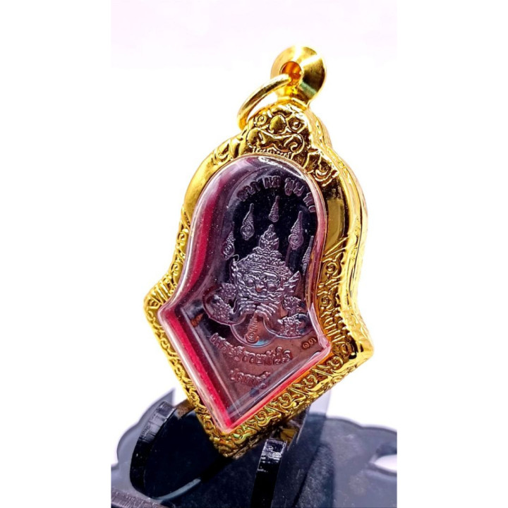 Thao Wessuwan Riches Amulet Gold Plated Pendant