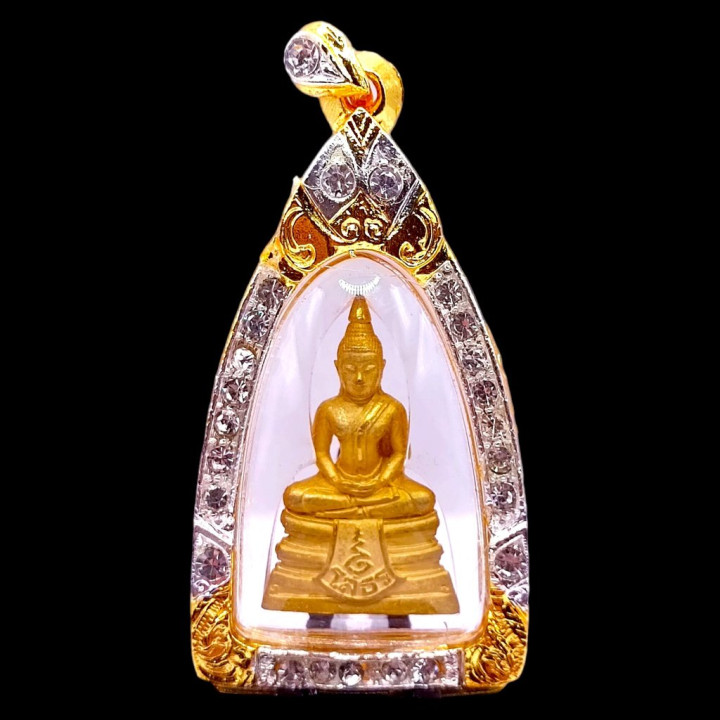 Luang Por Sothorn Buddha Pendant Gold Plated