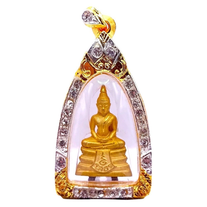 Luang Por Sothorn Buddha Pendant Gold Plated