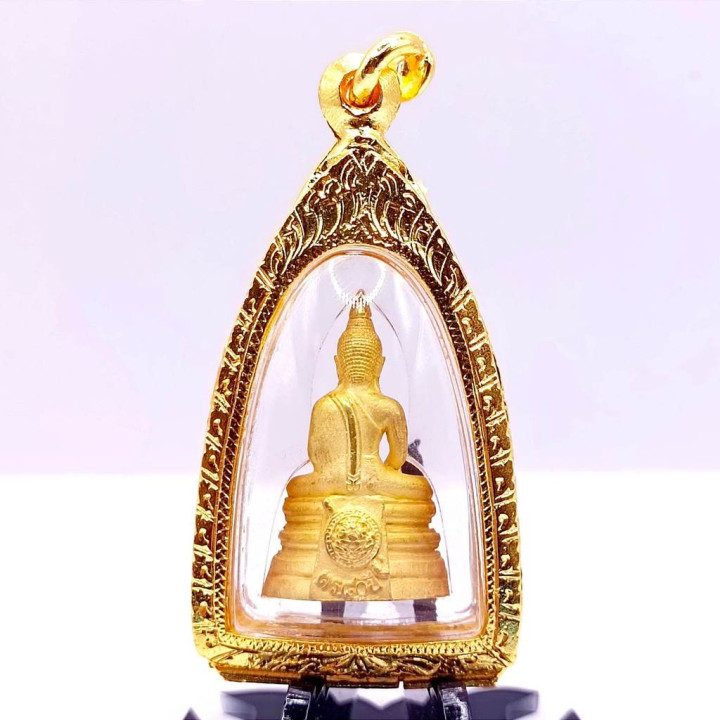 Luang Por Sothorn Buddha Pendant Gold Plated