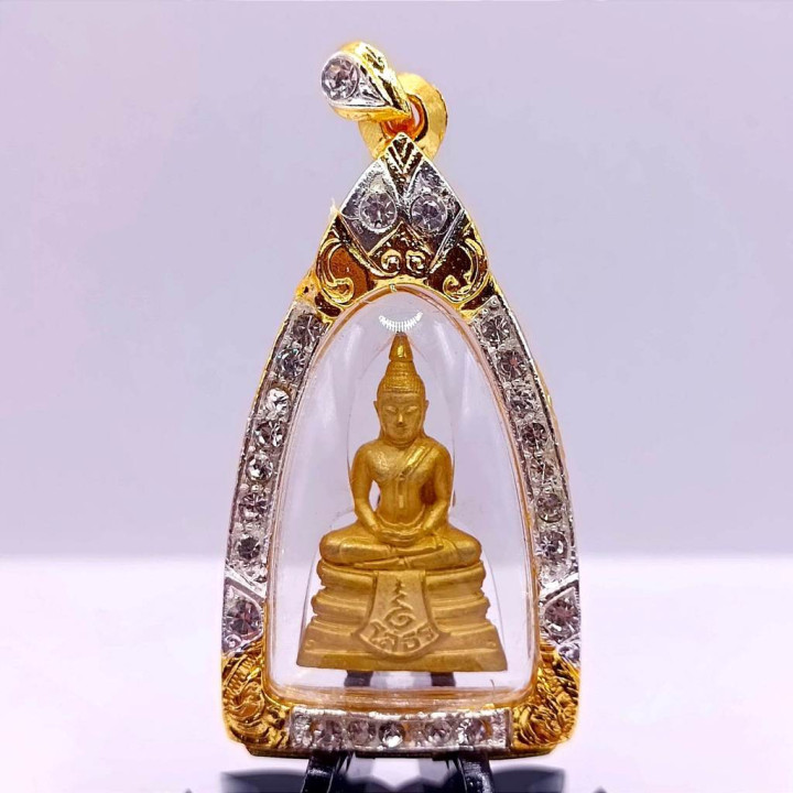Luang Por Sothorn Buddha Pendant Gold Plated