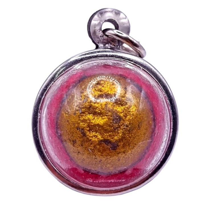 Luang Pu Tim Amulet BE 2517 Stainless Steel Case