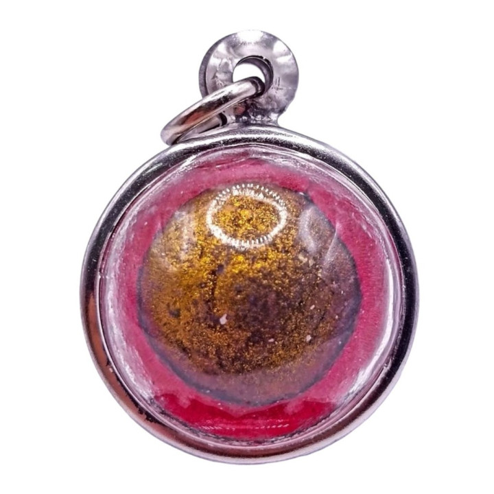 Luang Pu Tim Amulet BE 2517 Stainless Steel Case