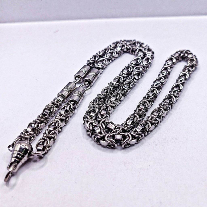 Stainless Steel Amulet Necklace for Men