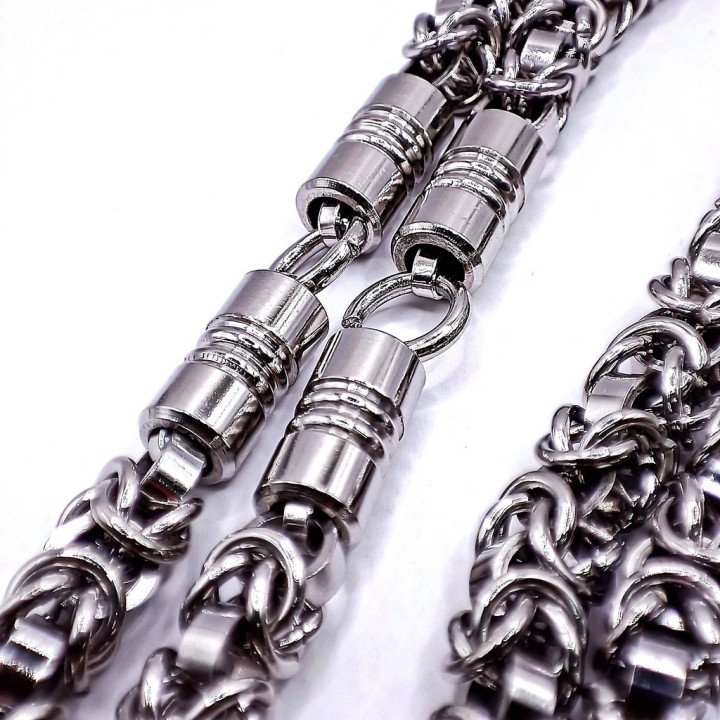 Stainless Steel Amulet Necklace for Men
