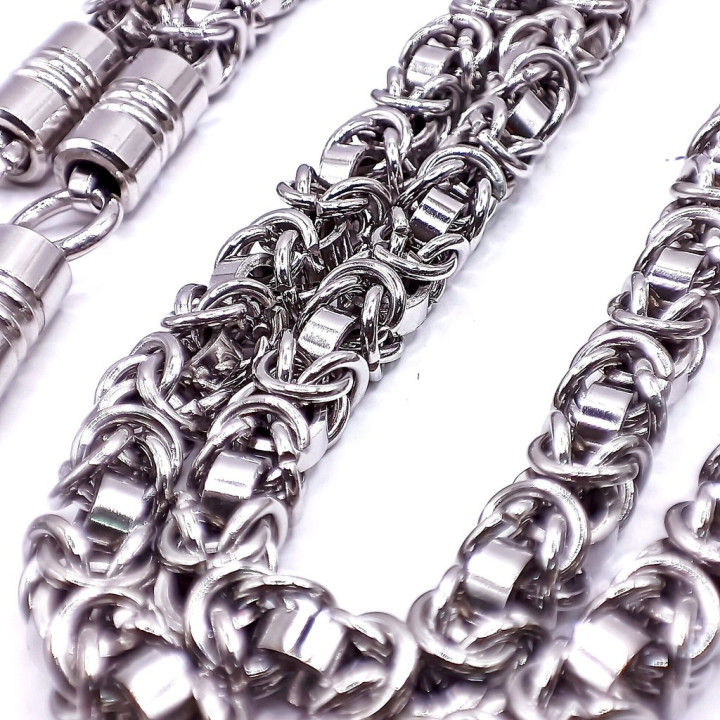 Stainless Steel Amulet Necklace for Men