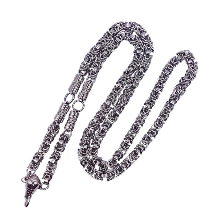 Stainless Steel Amulet Necklace for Men