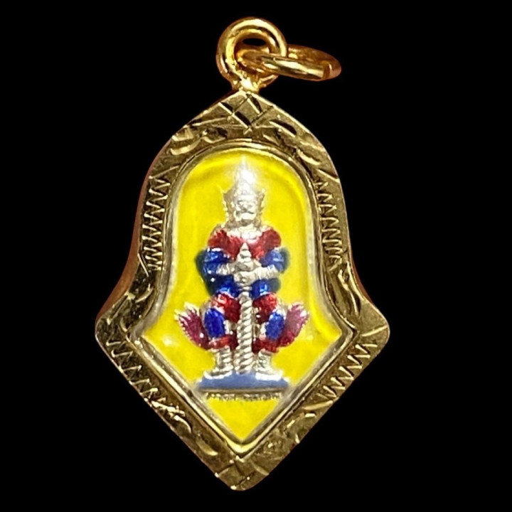 Thao Wessuwan Amulet Micron Gold Plated Pendant