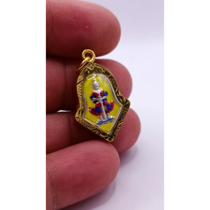 Thao Wessuwan Amulet Micron Gold Plated Pendant