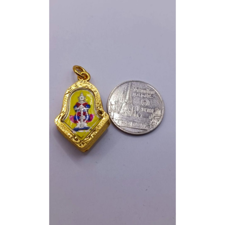 Thao Wessuwan Amulet Micron Gold Plated Pendant