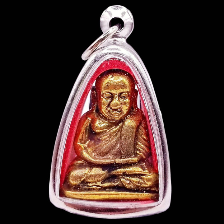 Luang Por Ngern Amulet Gold Plated Pendant