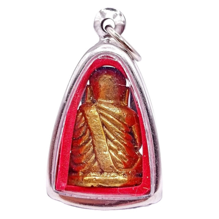 Luang Por Ngern Amulet Gold Plated Pendant