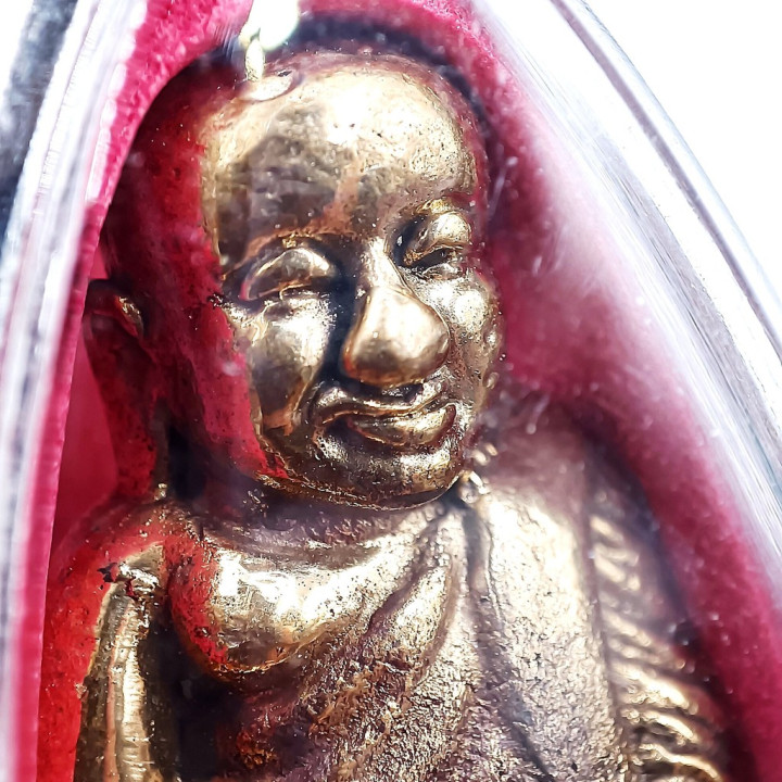 Luang Por Ngern Amulet Gold Plated Pendant