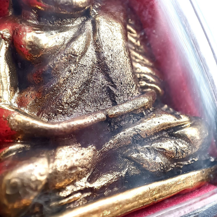 Luang Por Ngern Amulet Gold Plated Pendant