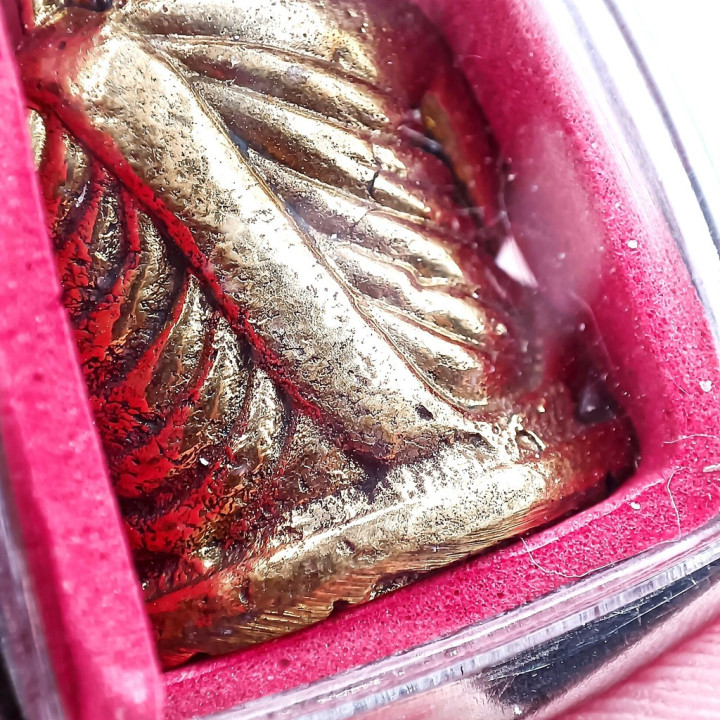 Luang Por Ngern Amulet Gold Plated Pendant