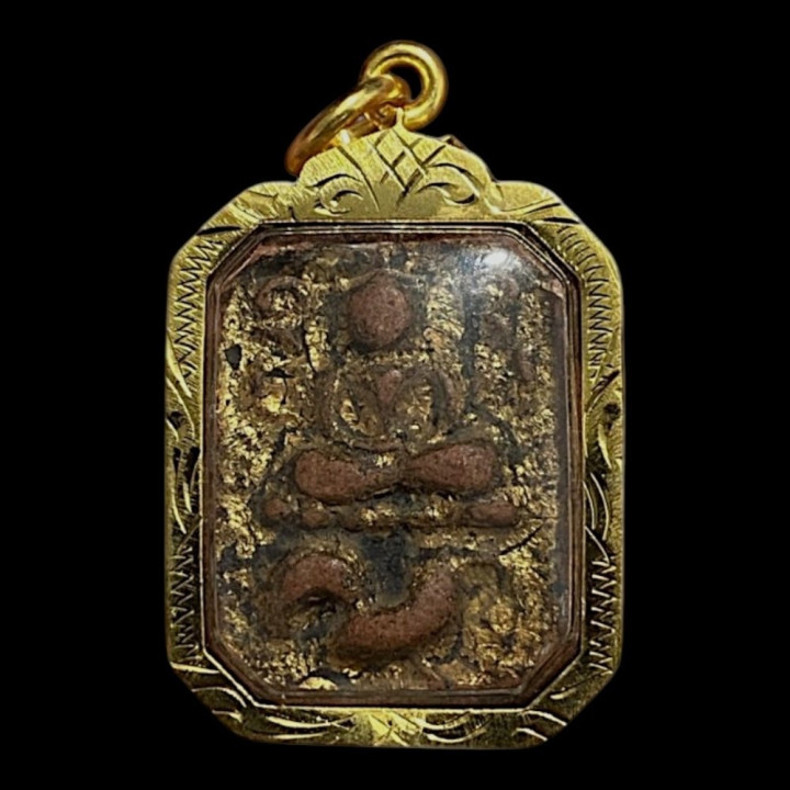 Luang Por Parn Rooster Buddha Amulet Pendant
