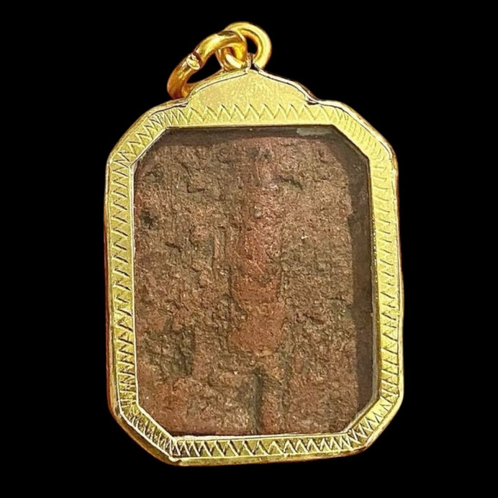 Luang Por Parn Rooster Buddha Amulet Pendant
