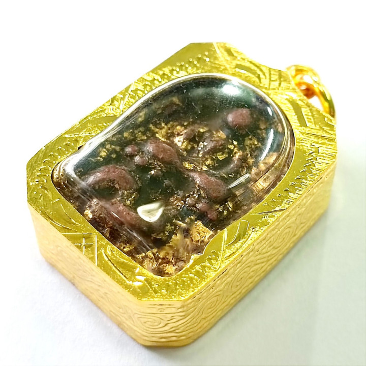 Luang Por Parn Rooster Buddha Amulet Pendant