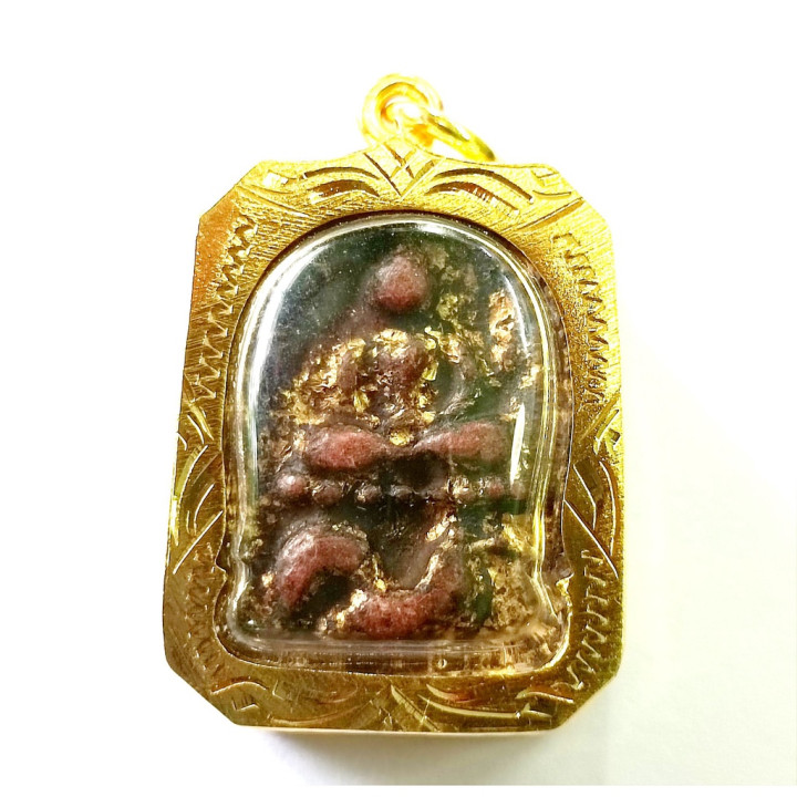 Luang Por Parn Rooster Buddha Amulet Pendant