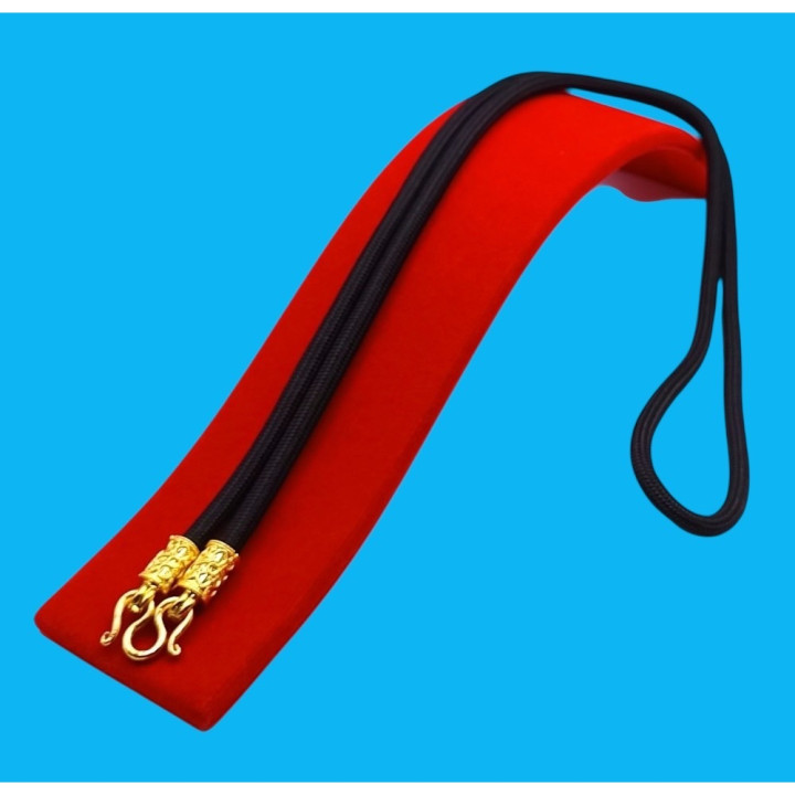 Gold Plated Rope Necklace for Amulet Pendant
