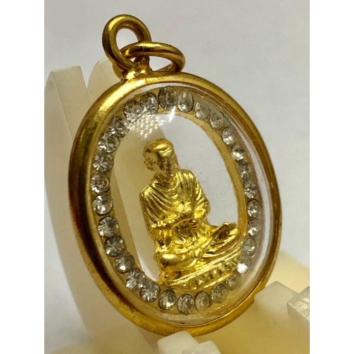 Somdej Toh Wat Rakhang Metal Amulet Pendant