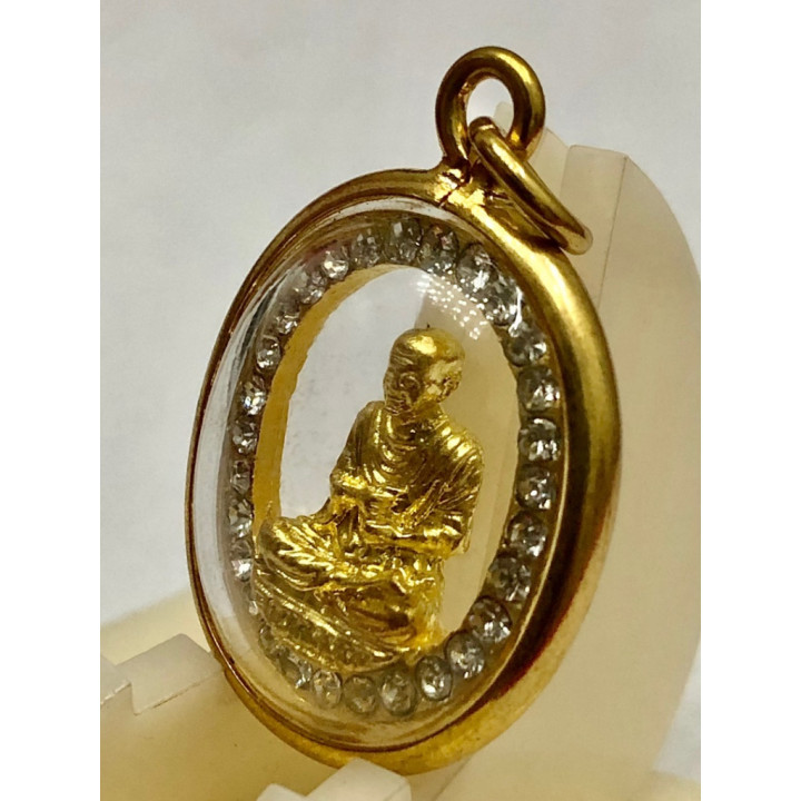 Somdej Toh Wat Rakhang Metal Amulet Pendant