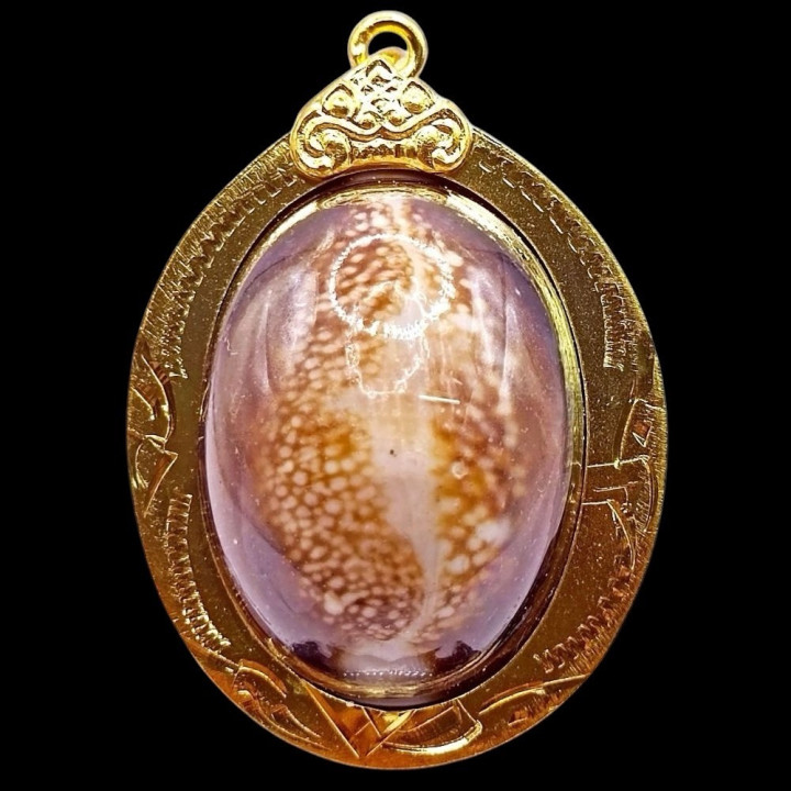 Thai Bia Gae Amulet Luang Pu Maha Sila