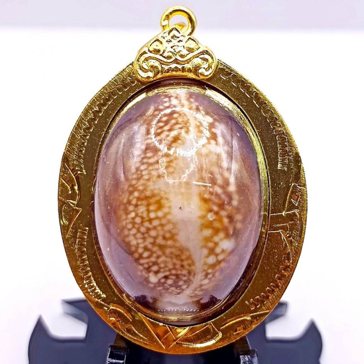 Thai Bia Gae Amulet Luang Pu Maha Sila