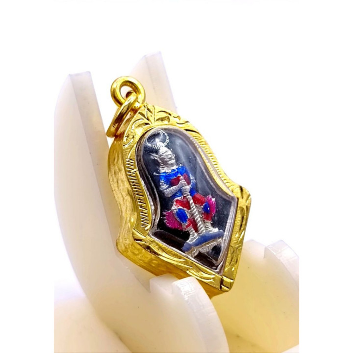 Thao Wessuwan Wat Chulamanee Gold Plated Pendant