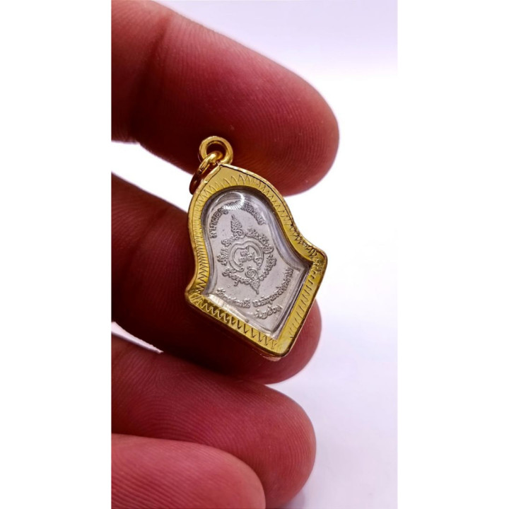 Thao Wessuwan Wat Chulamanee Gold Plated Pendant