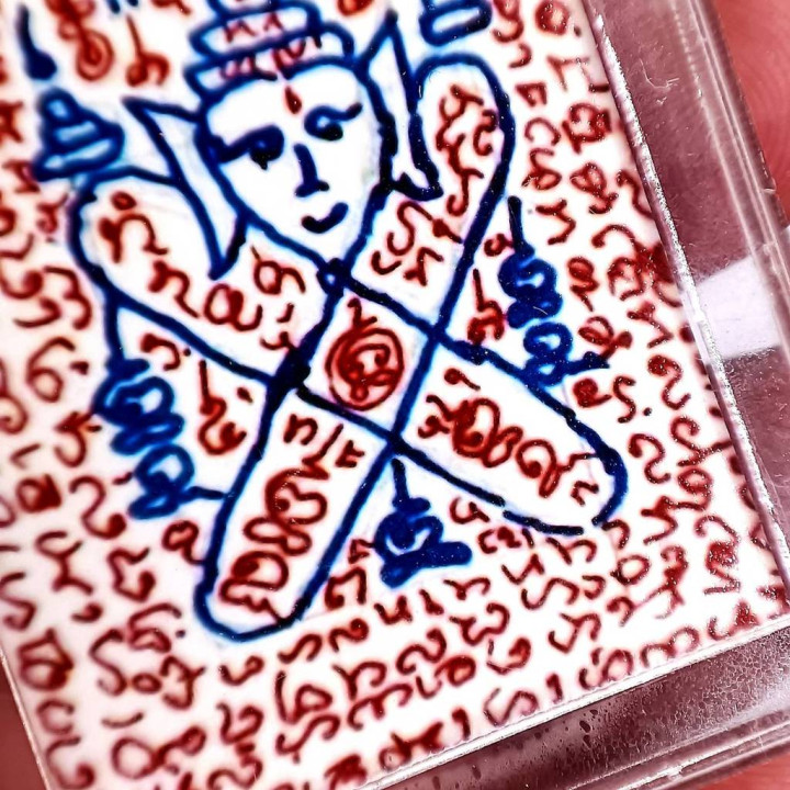 Phaw Thiang Nuammana Amulet Photo Charm BE 2568