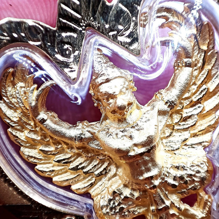Garuda Phaya Krut Luang Por Warah Amulet 2567