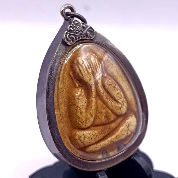Phra Pidta Jumbo 1 Luang Pu Toh Buddha Pendant