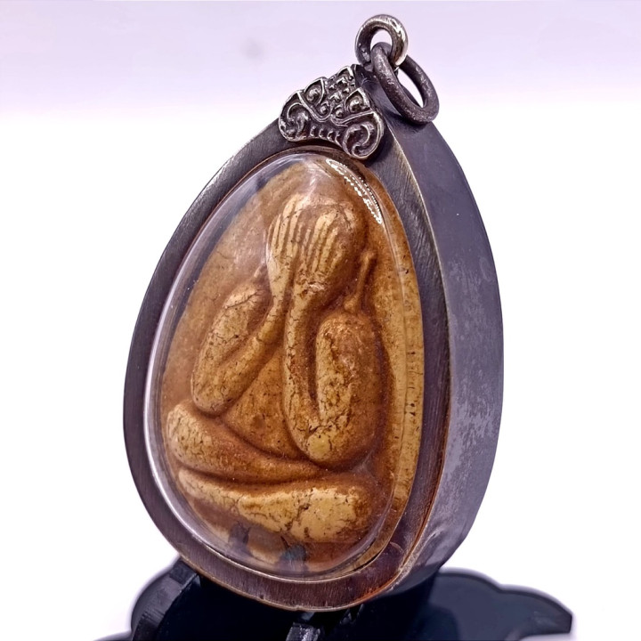 Phra Pidta Jumbo 1 Luang Pu Toh Buddha Pendant