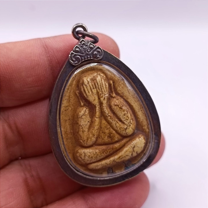 Phra Pidta Jumbo 1 Luang Pu Toh Buddha Pendant