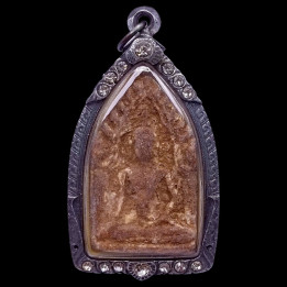 Khun Paen Wat Ban Krang Amulet Antique Casing