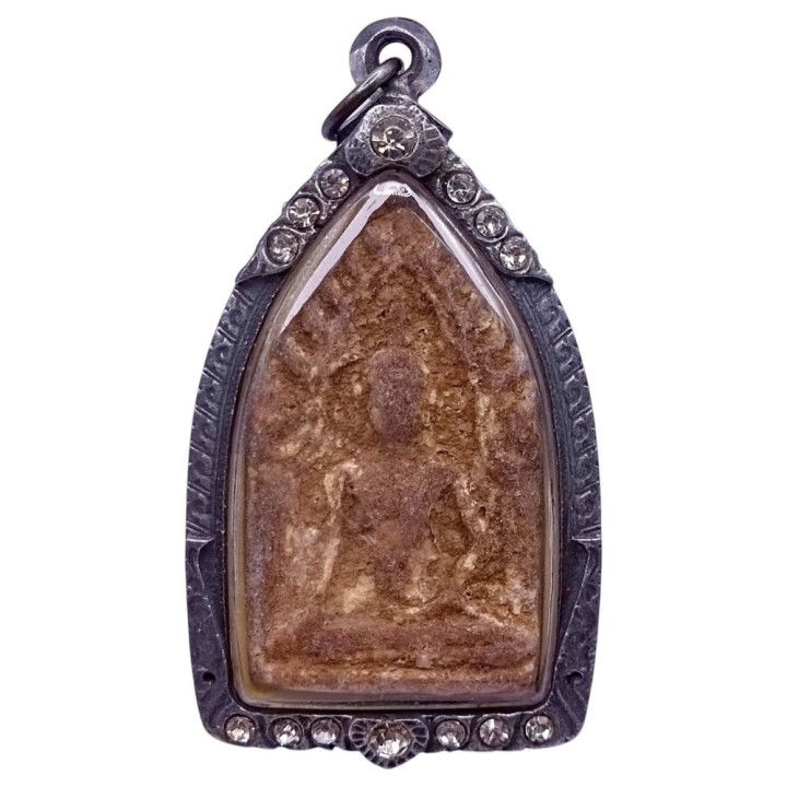 Khun Paen Wat Ban Krang Amulet Antique Casing