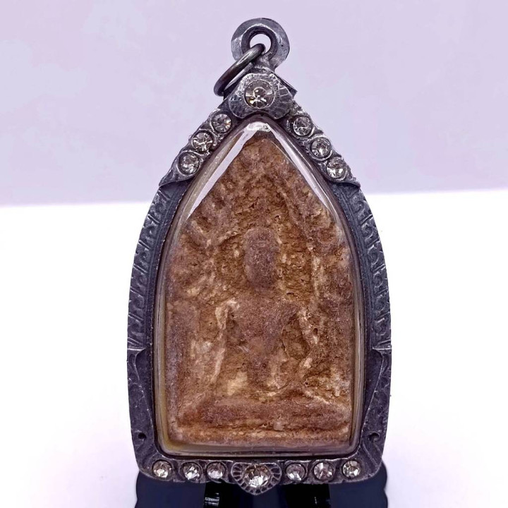 Khun Paen Wat Ban Krang Amulet Antique Casing
