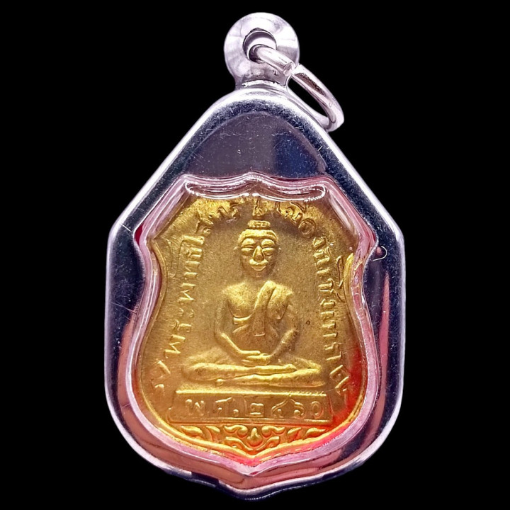 Luang Por Sothorn Buddha Amulet Gold Plated